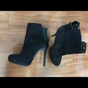 Black costume boots